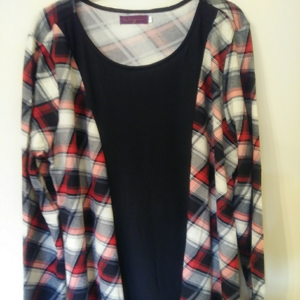 Checkered blouse